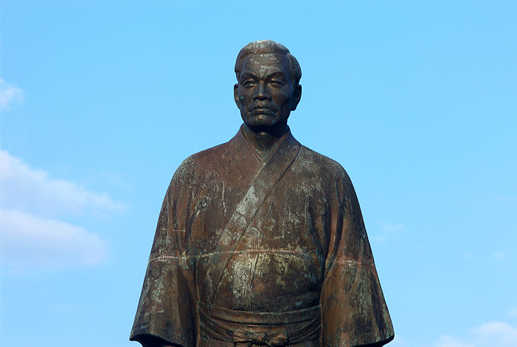 ジョン万次郎銅像