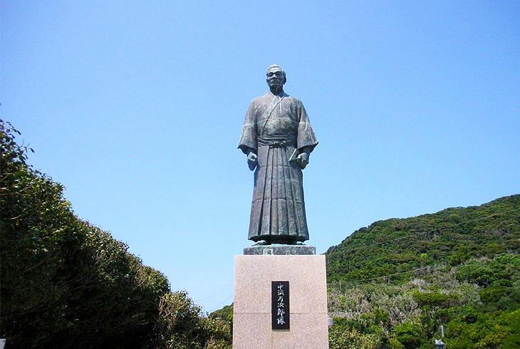 ジョン万次郎銅像