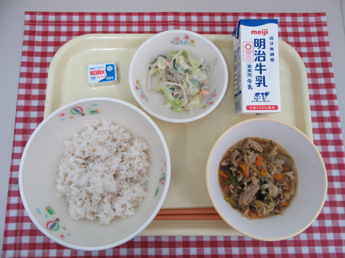 平成31年3月18日の給食