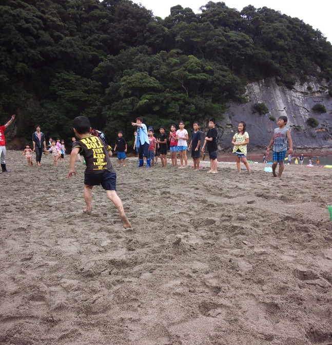 平成27年度 竜串桜浜海水浴場海開き - 土佐清水市