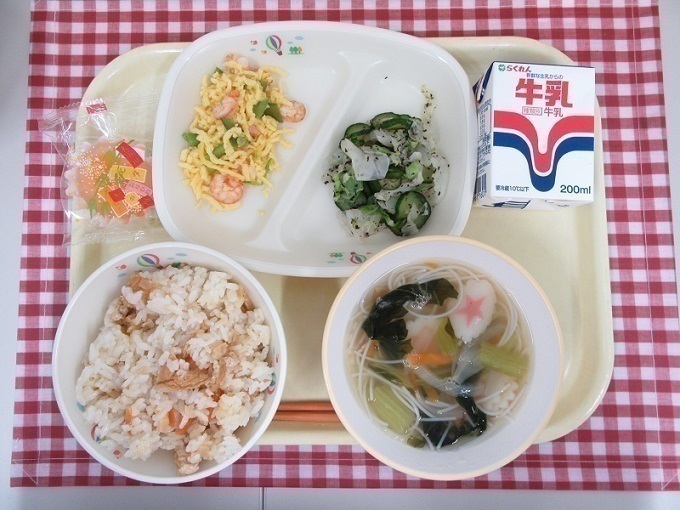 7月7日の給食