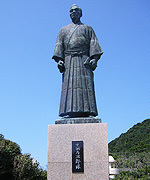 ジョン万次郎銅像写真