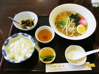 ラーメン定食