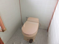 1階　汲み取りトイレ（洋式簡易水洗）