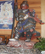 木造毘沙門天立像（海運寺）写真