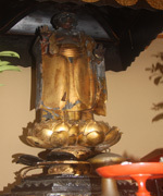 木造阿弥陀如来立像（万福寺）写真