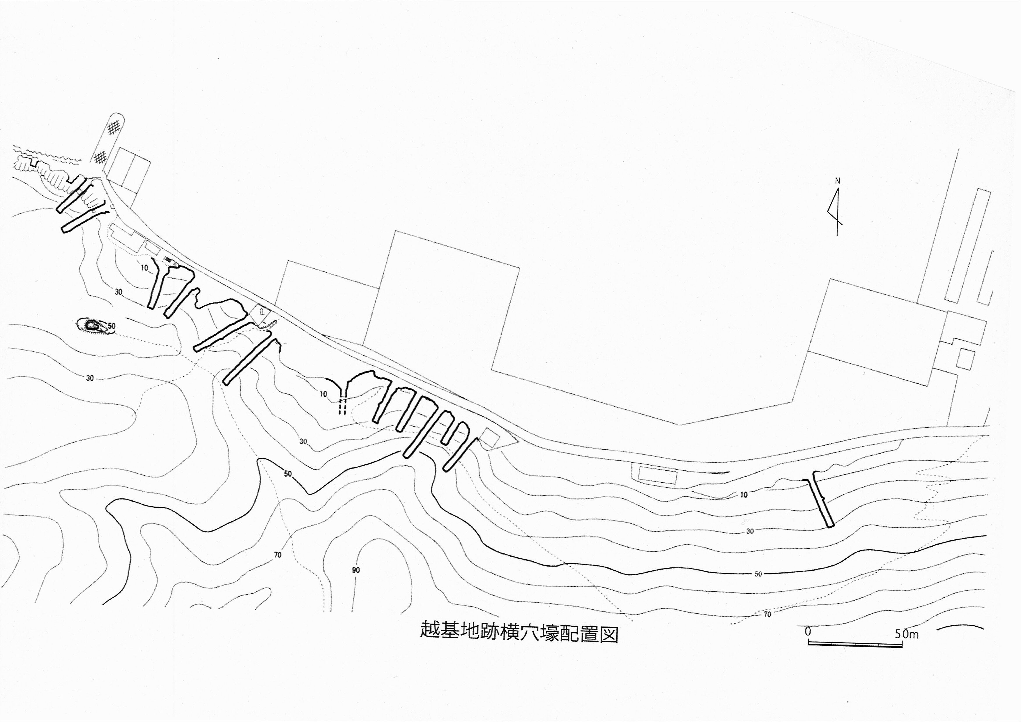 越基地横穴壕配置図.jpg