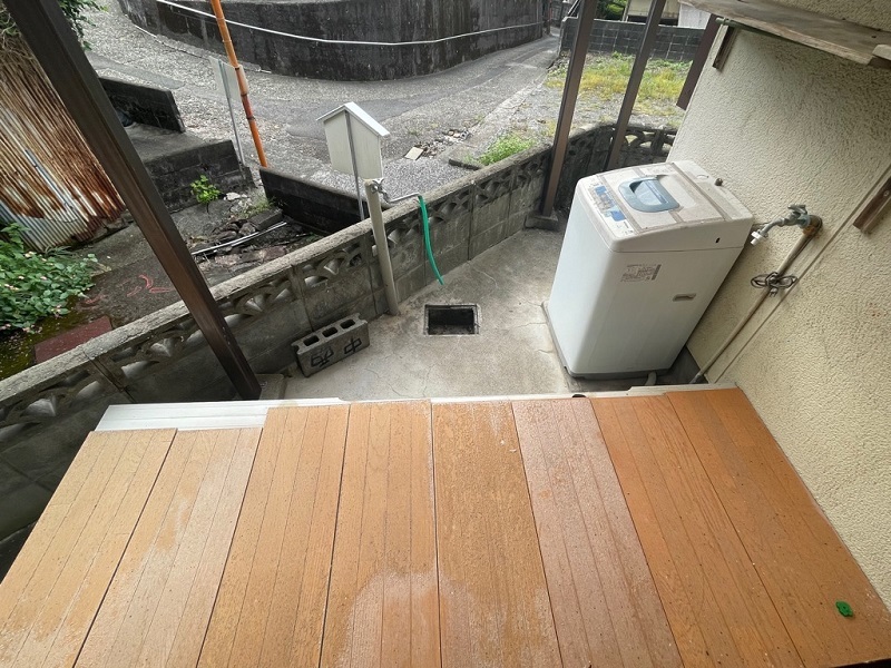 洗濯機置き場