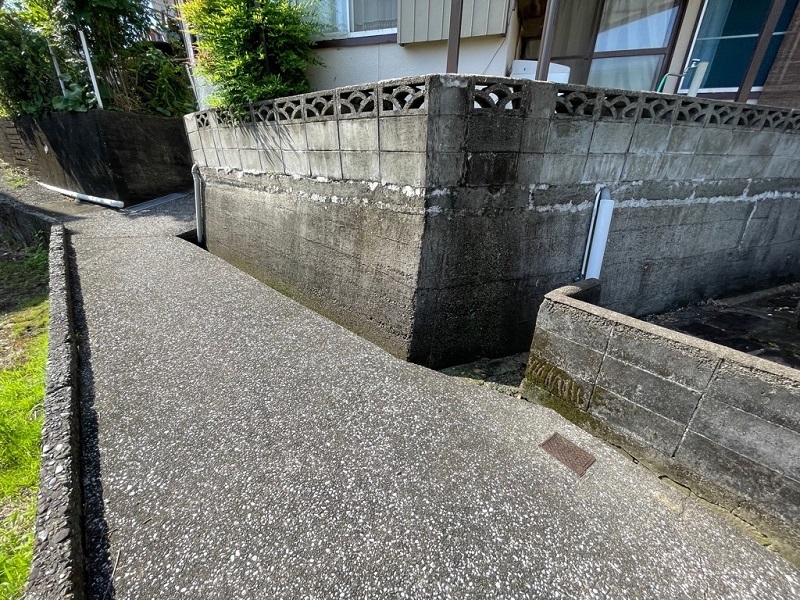 物件前通路(車両通行不可)