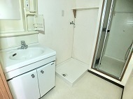 洗面所、洗濯機置き場