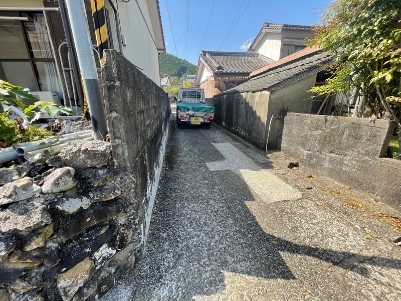 物件前通路(狭い)