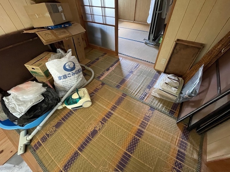 裏口 玄関ホール