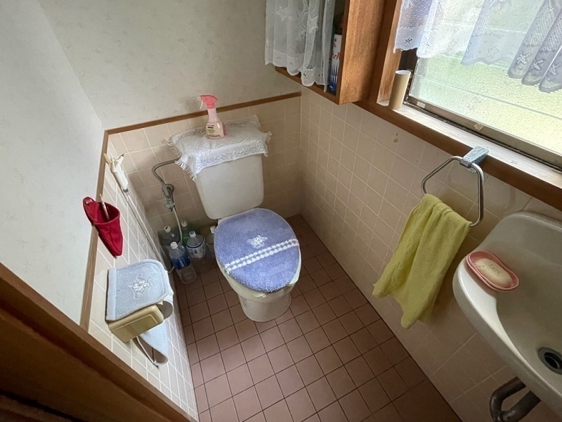 簡易水洗トイレ