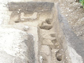 下層（中世前期）堀立柱建物跡