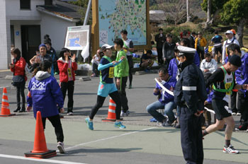 前半ゴール付近2（鹿島）